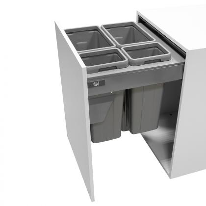 K-StrongBins komplet sorteru 60l 2x21l + 2x9l