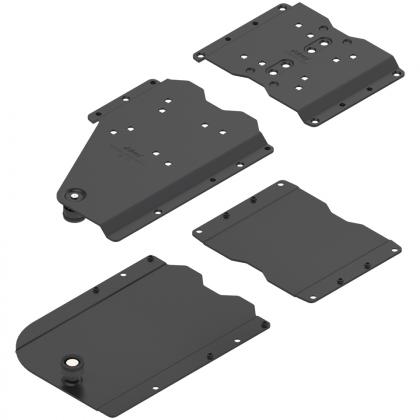 BLUM 802V780B.R3 Revego Duo spojovací kování pro kapsu, nástavec, 18-19mm,pravá