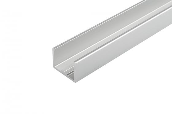 TERNO posuvné skleněné horní vedení 1604/A 1,2m stříbrná elox