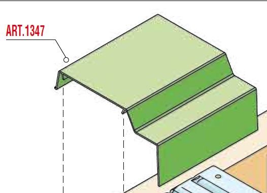 SISCO 1347/1 N krytka kování černá