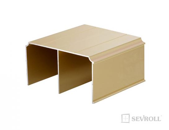 SEVROLL 06808 Gemini horní vedení 4,05m zlatá/mosaz