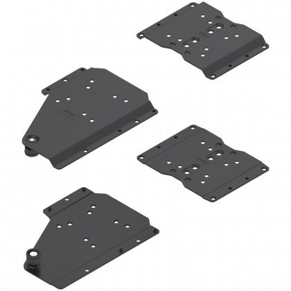 BLUM 802V660B.R1 Revego Duo spojovací kování pro kapsu, bez soklu,15-17mm, pravá