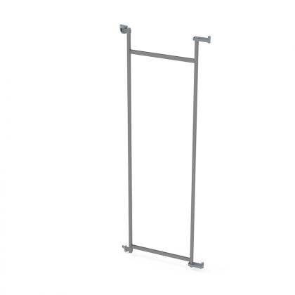 KES Tandem Side III, rám pro potravinovou skříň, 600/1700mm, stříbrná