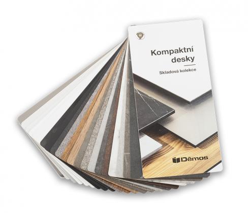 DÉMOS vzorník kompaktní desky 2023-2024 - vějíř