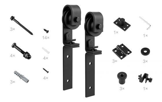 StrongLine Barnio fold kování pro posuvné skládací interiérové dveře