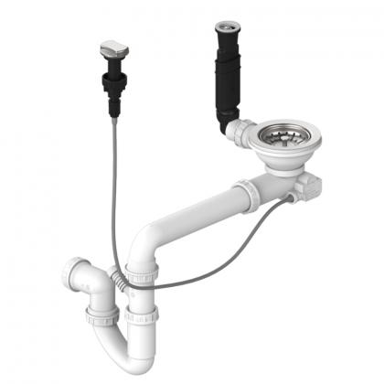 StrongSinks S3 Sifon pro úsporu místa pro granitové dřezy Vardar