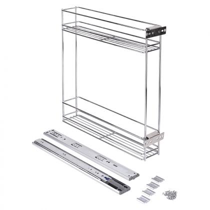 K-StrongWire koš 150 mm, kuličkový výsuv bez tlumení - SNÍŽENÁ JAKOST