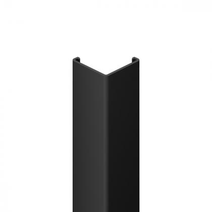 HETTICH 9352281 FurnSpin Cadro krycí profil černá 3000 mm