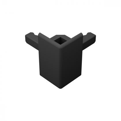 HETTICH 9352261 FurnSpin Cadro rohový uzel horizontální černá