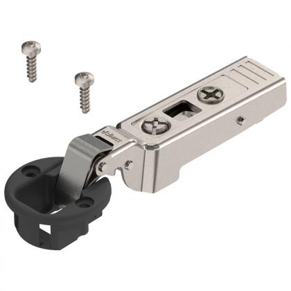 BLUM 75T4200 závěs, polonaložený, vrtané sklo, 94°