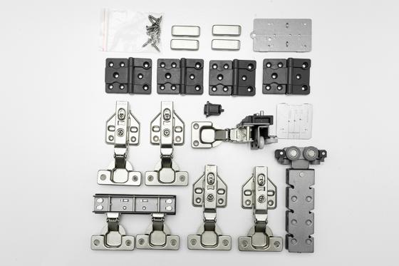 StrongLine Turnio sada kování pro skládané dveře 2 křídla 25kg