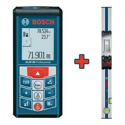 BOSCH Dálko a sklonoměr GLM80+R60