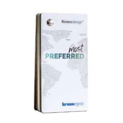 KRONOSPAN vzorník Most Preferred 2023-2027 - vějíř