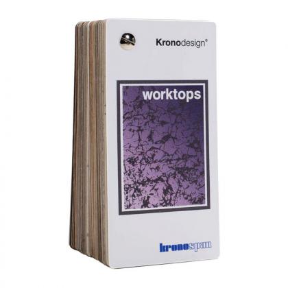 KRONOSPAN vzorník Worktops 2023-2027 - vějíř
