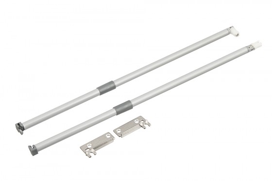 StrongRoll reling podélný, 600mm, šedá