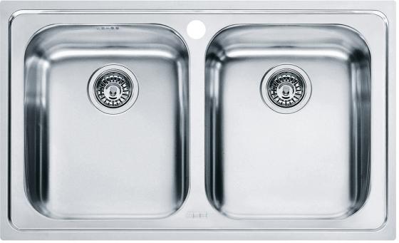 FRANKE Dřez LLX 620 790x500mm nerez