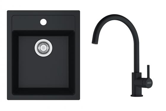 FRANKE Set T121Č SID 610-40 černá + FC 6018.901