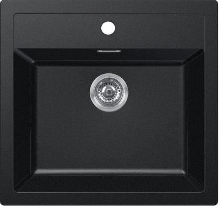 FRANKE Set T25Č SID 610 černá + FP 9000.071 onyx
