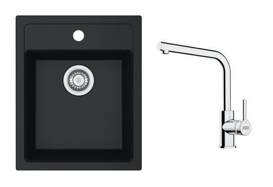 FRANKE Set T113Č SID 610-40 černá + FS 3230.031