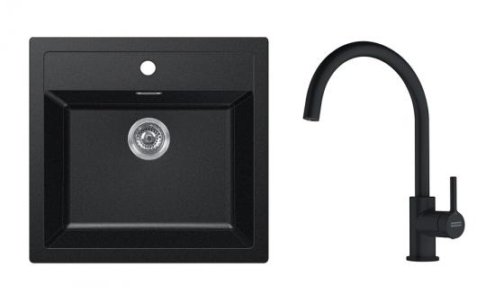 FRANKE Set T122Č SID 610 černá + FC 6018.901
