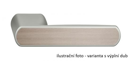 TWIN Klika Allegra 1618 WC/CM (černá výplň)