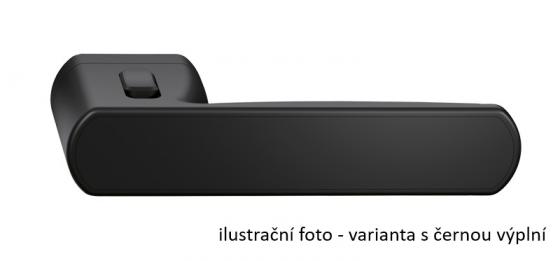 TWIN Klika Allegra 1618 (bez výplně) FAST LOCK/CM, pravá klika