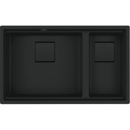 FRANKE Dřez KNG 120/2 760x460mm černá matná