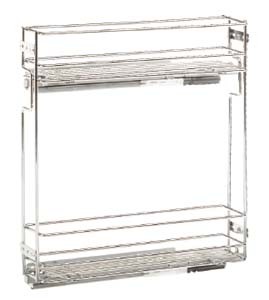 VIBO boční koš, 200mm, s tlumením, levá