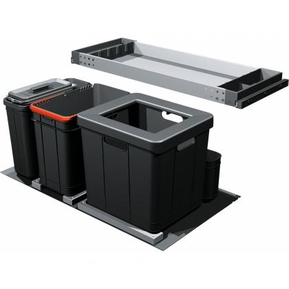 FRANKE Sorter 350-90 Composta 1x40l+1x22l+1x5,5l+zadní koš