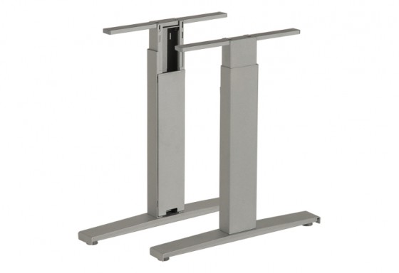 MILADESIGN podnož s regulací středová G3 ST226R bílá 9003