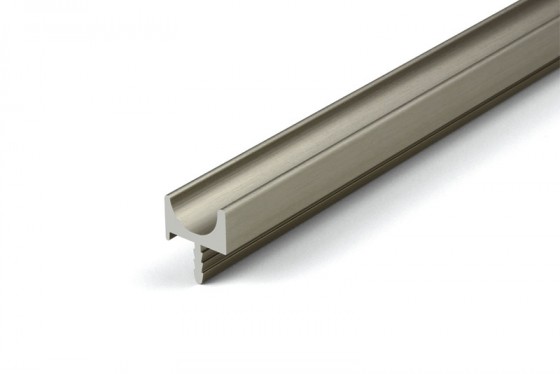 TULIP Narážecí úchytový profil Maritta II 2900 imitace nerezi