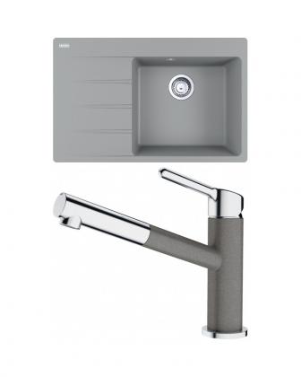 FRANKE Set G227ŠK CNG 611-78 TL/7 šedý kámen + FC 3055.084