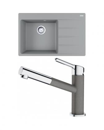 FRANKE Set G219ŠK CNG 611-78 TL/2 šedý kámen + FC 3055.084