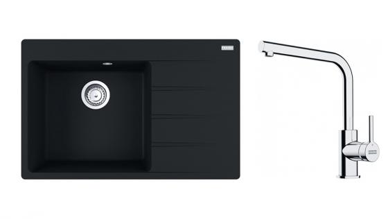 FRANKE Set G251MČ CNG 611-78 TL/2 černá matná + FS 3230.031