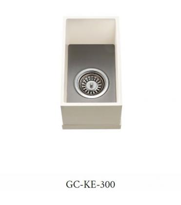 GETACORE dřez GC-KE-300 GC2003 Trento White s přepadem