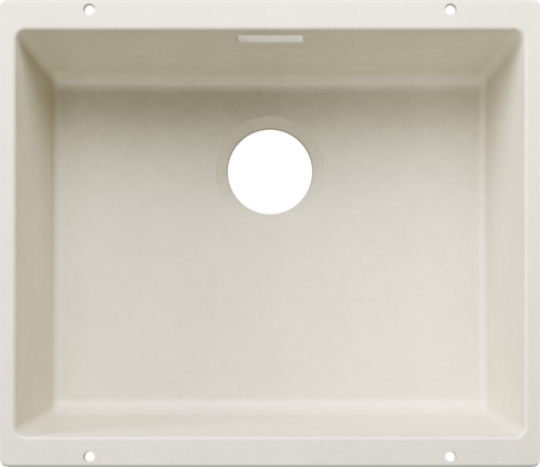 BLANCO 527796 Dřez Subline 500-U bez odtokové sady Silgranit bílá soft