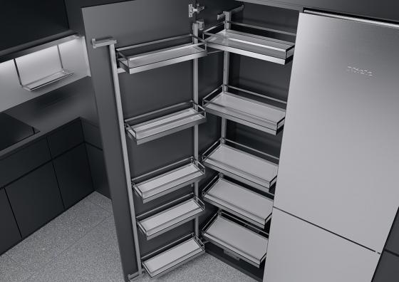 K-KES Tandem III, potravinová skříň, Arena Style, 600/1700mm, chrom