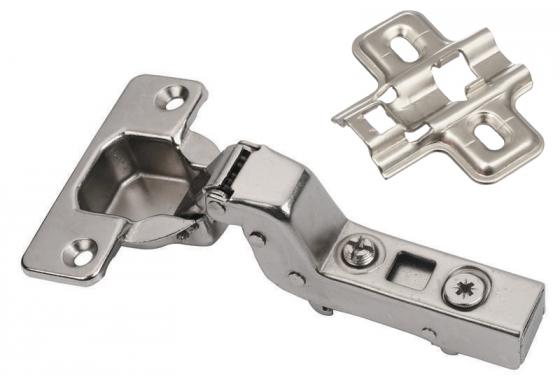 K-StrongHinges S5 závěs klip vložený, s tlumením, 110°, podložka vrut