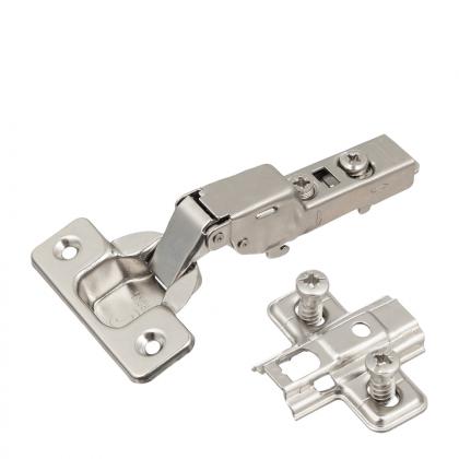 K-StrongHinges S3 závěs klip polonaložený tlumený 110° vrut, podložka euro