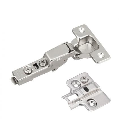 K-StrongHinges S3 závěs klip polonaložený bez tlumení 110°, podložka vrut exc.