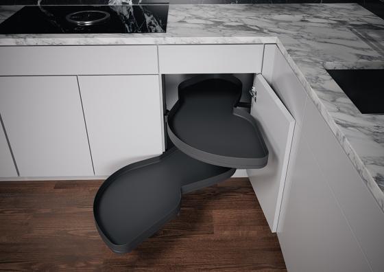 K-KES LeMans II, police a uchycení, Arena Pure, antracit, L,500/min 1265