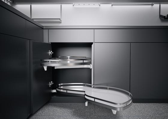 K-KES LeMans II, police a uchycení, Arena Style, bílá/chrom, P, 450/min 1265