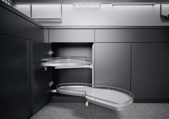 K-KES LeMans II, police a uchycení, Arena Classic, bílá/stříbrná, P, 600/720-900