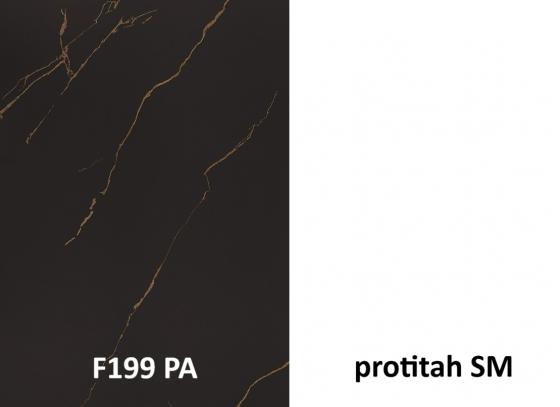 Zástěna F199 PA/protitah SM 4100/640/9,2