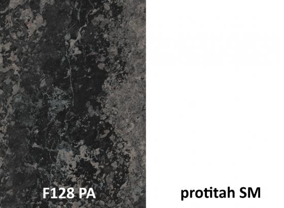 Zástěna F128 PA/protitah SM 4100/640/9,2
