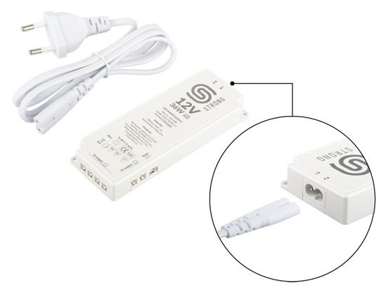 StrongLumio napájecí zdroj 12V - 36W (6x mini konektor + 1x 3PIN konektor)