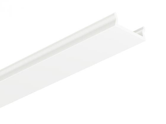 StrongLumio krycí lišta k LED profilům Maglyte-10 naklapávací, 3030mm mléčná