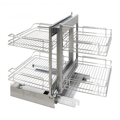 StrongWire rohový mechanismus, 900mm, pravolevý, chrom