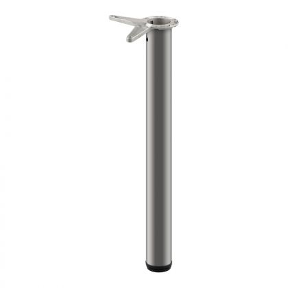 StrongLegs stolová noha TS004 710/60 imitace nerezi