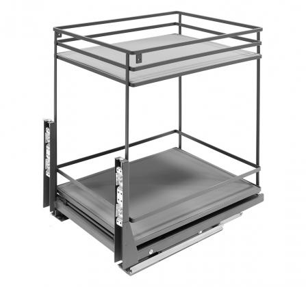 StrongWire spodní dvojkoš tmavě šedý 300mm